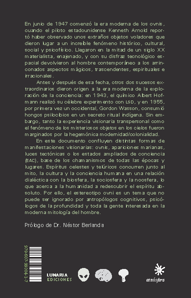 Contraportada de Los espíritus del aire